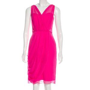 Lela Rose Hot Pink Dress Size XS